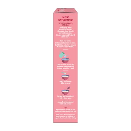 Image of Slurrp Farm First Bites Strawberry, Sprouted Ragi and Rice Cereal with Milk I Instant Cereal for Little Ones | with No Added Sugar I 10X Calcium of Wheat and Rice | 200g