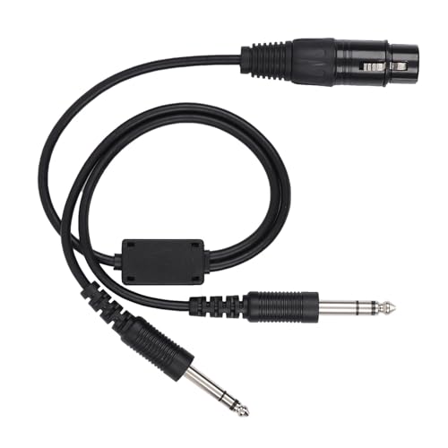 Cable Adaptador Keenso para Auriculares de Aviación XLR miniatura 2