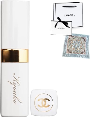 [セット品/名入れ可] CHANEL シャネル リップ ルージュ ココ ボーム ドリーミーホワイト リップバーム リップクリーム コスメ ココボーム (名入れあり(グレージュ)×912 ドリーミーホワイト)