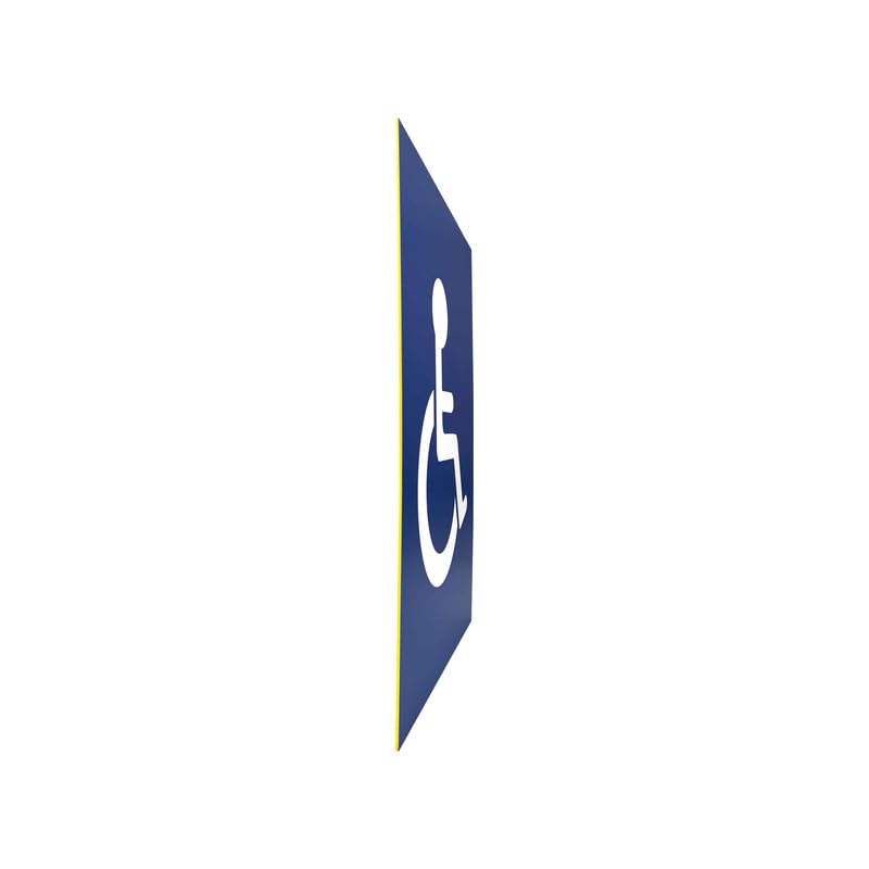 Panneau PVC "HANDICAPÉ - PMR" format A3
