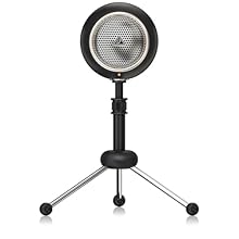 Iconic Bomb microphone from the 1930s Ideal for streamers, podcasters, gamers and studio applications Exceptional frequency response and ultra-high sound resolution, perfect for voice and acoustic instruments, etc. Cardioid characteristic provides ma...