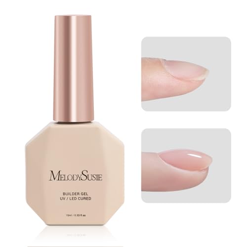 Melodysusie Builder Nail Clear Base Gel Builder Gel For Nails Thickening cover