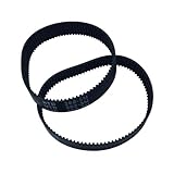 Correas EAHWCXSD 2 unids/Pack 3 M Correas dentadas de Goma pequeñas Bucle Cerrado 282mm de Longitud 94 Dientes 6mm de Ancho Correa de distribución Industrial