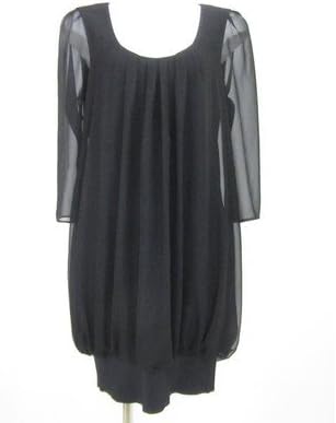 Amazon Co Jp フォクシー ニューヨーク Foxey 黒 長袖 ワンピース 42 服 ファッション小物