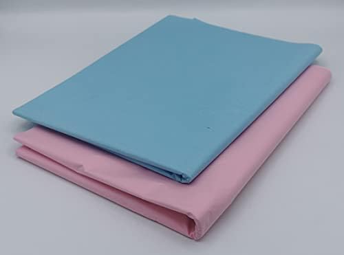 100 Coloured Tissue Paper/Gift Wrap/Wrapping Paper Sheets (20" x 30") by ODL Packaging (Pale Pink)