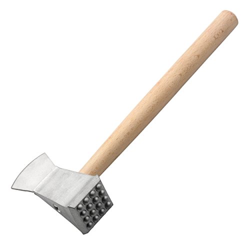 Pedrini Gadget Batticarne Alluminio Lama Rompiossi, Argento