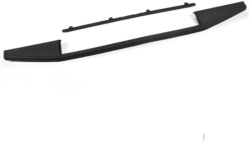 G-PLUS Top Flex Step Tailgate Molding Cover Trim Cap Compatible with 2015-2018 Ford F150 FL3Z-9941018-AB & FL3Z-1540602-AA Black