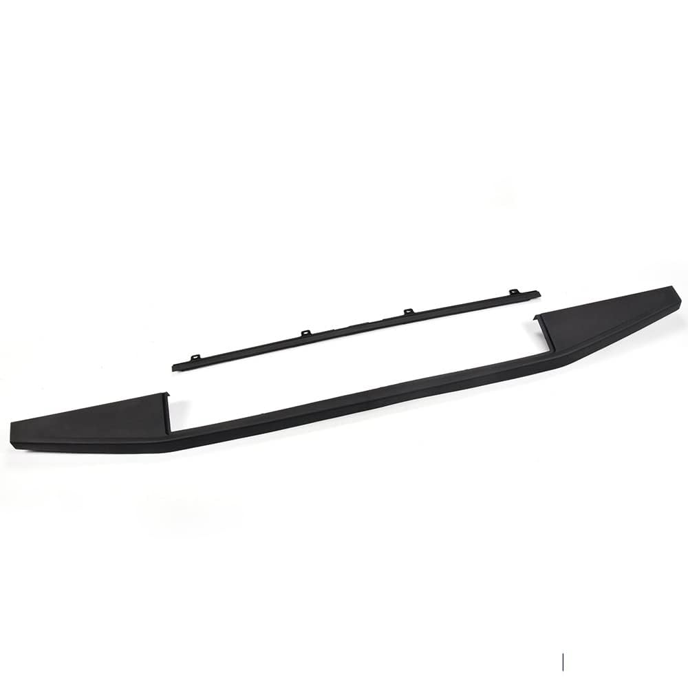 G-PLUS Top Flex Step Tailgate Molding Cover Trim Cap Compatible with 2015-2018 Ford F150 FL3Z-9941018-AB & FL3Z-1540602-AA Black