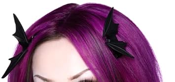 Killstar Night Creature Hair Clip Black Bat Fashion Accessory Punk