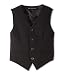 Calvin Klein Dress Up Big Boys' Bi-Stretch Vest, Black, Small