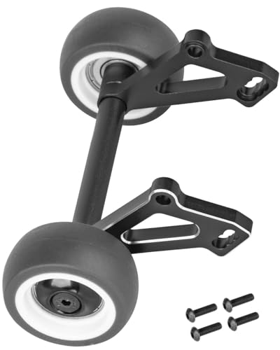 BRCatWPark Aluminum Wheelie Bar Set Upgrades Part for 1/8 Kraton 6S V6,Alloy Wheelie Bar Hops Up Upgrades Part,Black