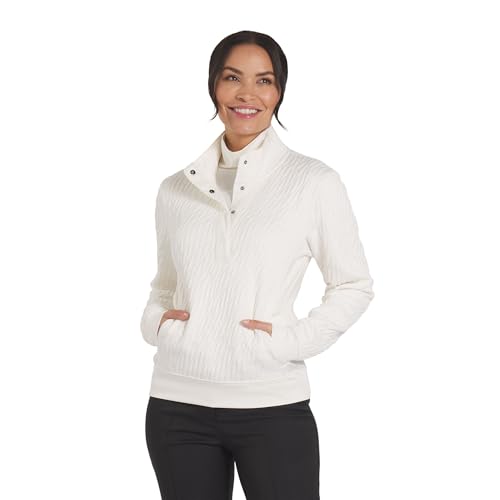 Suéter Puma Jacquie Snap Pullover mujer pulóver deportivo