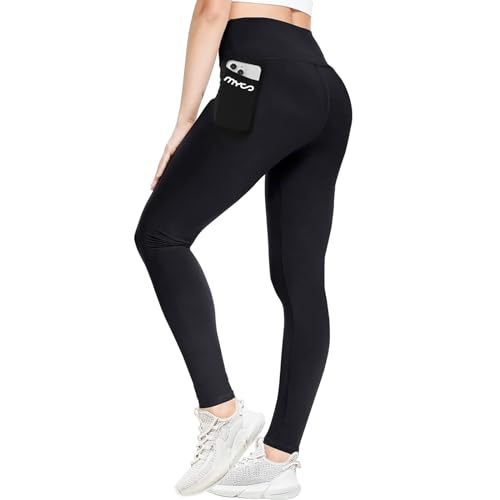 Leggings negros de cintura alta en pack de 2 mallas deportivas para yoga y gimnasio de mujer
