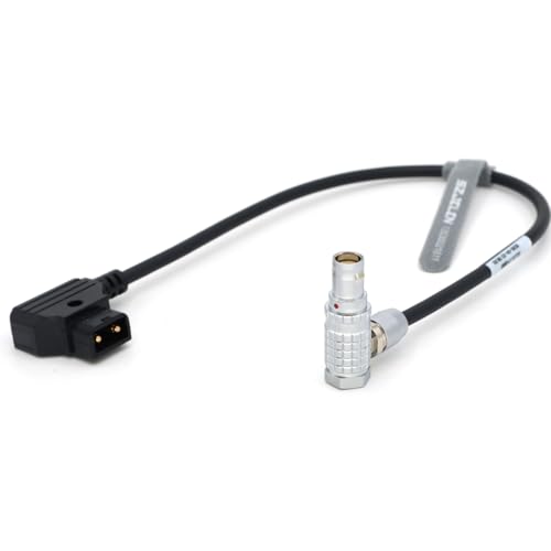 Câble D-Tap vers 2 broches 0B à angle droit anti-torsion pour moniteur
