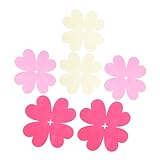 TOBBOMEY 6 Piezas Protector de Ollas de Resistente al Calor Antideslizante y Elegante de Salvamanteles Colores Rosa para Cocina y Cacerolas