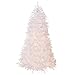 National Tree 7.5 Foot White Dunhill Fir Christmas Tree, Hinged with 750 Clear Lights (DUWH-75LO)