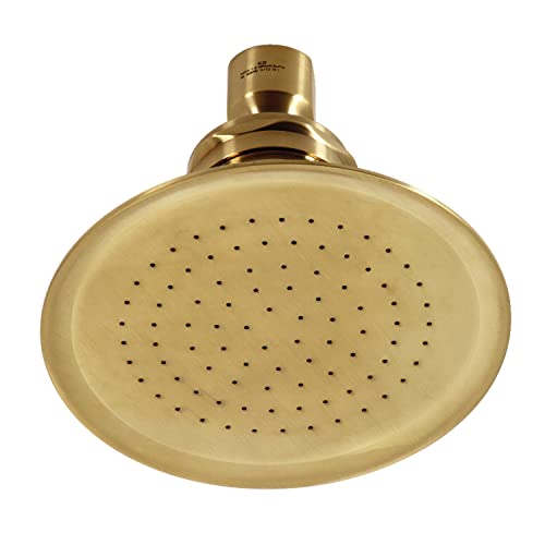 Kingston Brass P10SB Victorian Shower Head, Brushed Brass, 4.88 x 4.88 x 3.75