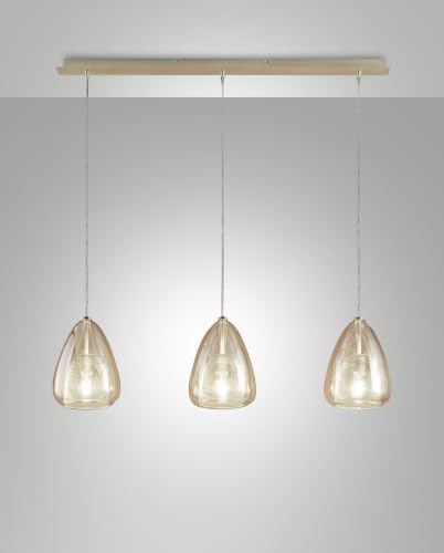 Plafonnier suspendu Straight Bar Fabas Luce Britton à douille E27 - 2
