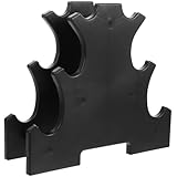 Support de rangement pour haltères – range-haltères pour éviter qu'elles ne roulent et protéger votre sol des rayures, porte-haltères