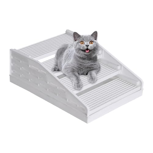 Alfombrilla para gatos Mimoqk de 2 capas ajustable para interior 8