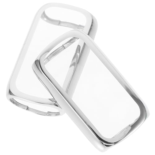 Funda protectora de TPU flexible para entrenar y usar a diario con reloj Luxe plateado