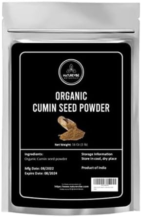 Organic Cumin Seed Powder by Naturevibe botanicals, 1 lb (Cuminum cyminum L.)