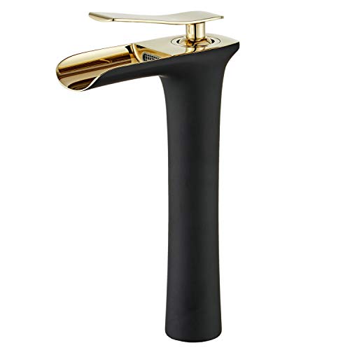 Grifo Cascada Cuerpo Top Mezclador 1 agujero montaje lavabo baño...