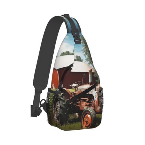 Mochila tipo bandolera CROSS CHEST BAG para viaje miniatura 7