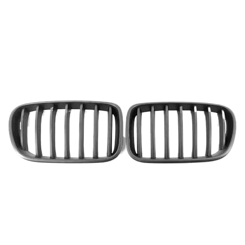 Rejillas superiores de capó para X3 F25 2011 2012 parachoques delantero mate
