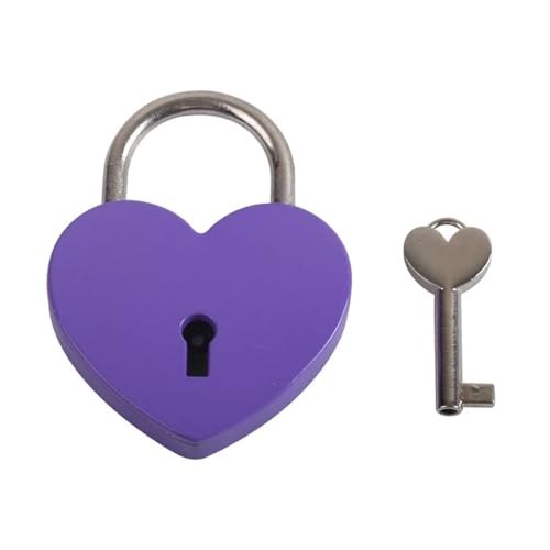 Cadenas de journal intime format cœur 45x59mm pour préserver vos secrets - 2