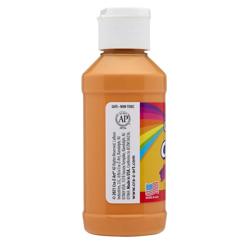 Cra-Z-Art Classic Washable Paint 4oz 8ct Pastels, Vibrant Colors for Arts & Crafts, School Projects, Creative Play & More! Made in USA by Cra-Z-Art - Image 2