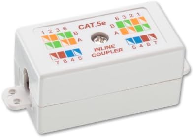 LINDY 60174 Toolless CAT5e In-line Coupler,White