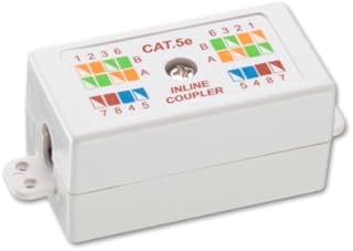 LINDY 60174 Toolless CAT5e In-line Coupler,White