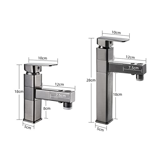 Robinet de cuisine avec douchette extractible et 3 modes de jets pour évier