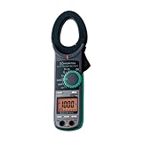 Kyoritsu KEW 2055 Digital-Stromzange, AC/DC, Batteriebetrieben, Professionell, Schwarz, 310g,...