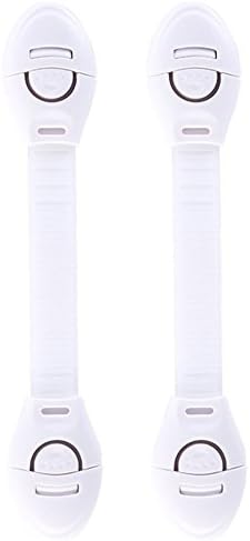 Atour Life Adjustable Child Safety Locks Strap Latches To Baby Proof Cabinets, Drawers