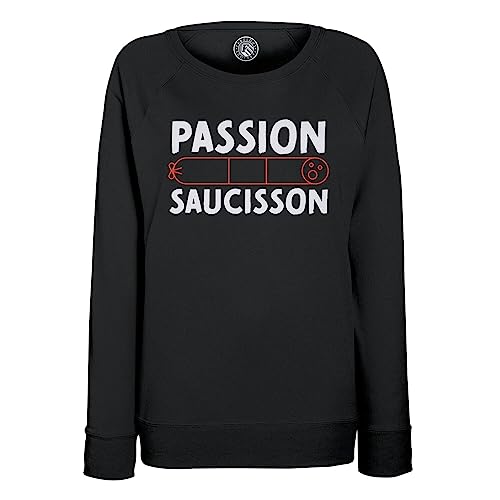 Sweatshirt Femme Saucisson et Charcuterie au design humoristique et authentique
