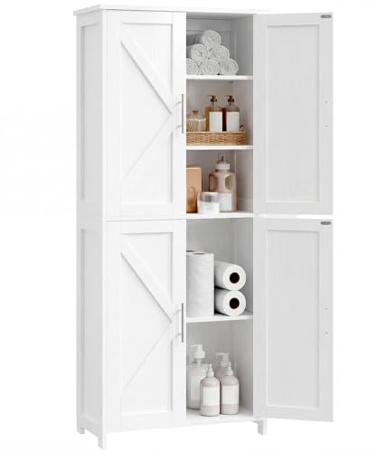 Akxomel Tall Bathroom Storage Cabinet, 11 x 22.8 x 63