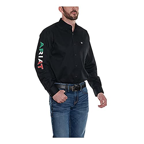 Ariat Men's Team Logo Twill Fitted Shirt