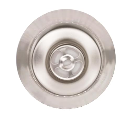 Westbrass A214-07 3-1/2" Post Style Large Kitchen Sink Basket Strainer, Satin Nickel by Westbrass - Image 8