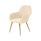 SXITOWH Set of 1 Stretch Jacquard Curved Back Modern Dining Chair Slipcovers Chair Covers for Dining