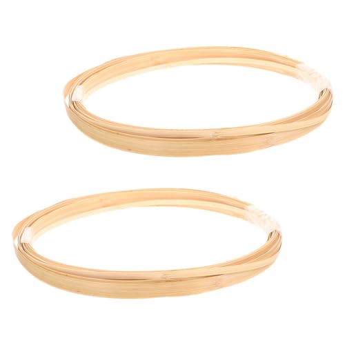 Homoyoyo Weaving Strips 2 Rolls for Baskets Decorative Weaving Material 6m Long