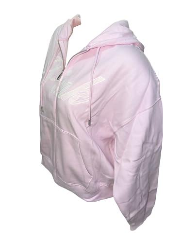 Victoria's Secret �s���N �A�C�r�[ �t���[�X �L�����p�X �t���W�b�v �p�[�J�[ �s���N �\�t�g �R�[�W�[ ���S �V�i, �s���N�`���[���b�v�v���e�B�s���N, X-Large