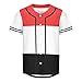Vnurnrn Yemen Flag Mens Baseball Button Down Jersey Hipster Hip Hop T Shirts