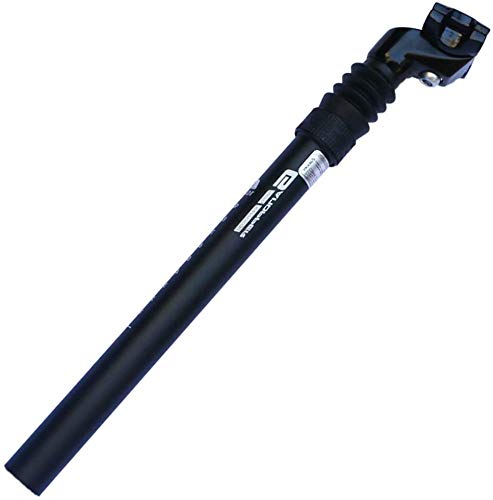 GANOPPER 30.4 Bike Suspension Seatpost Alloy Aluminum Seat Post Damping 30.4mm MTB Mountain Bicycle Suspension Seat Saddle Tube Black