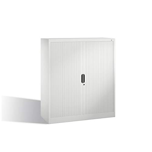 Preisvergleich Produktbild Akten-Sideboard Omnispace mit Rollladen, 3 Ordnerhöhen, H1345xB1200xT420mm