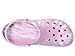 Crocs Unisex Classic Marbled Tie-Dye Clog, Hydrangea/Multi, Womens 9, Mens 7, Medium