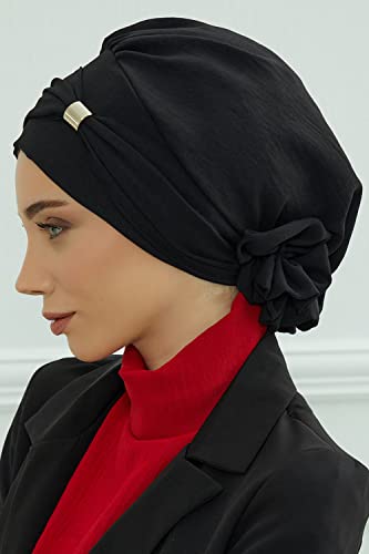 Instant Turban Lightweight Aerobin Scarf Head Turbans For Women Headwear With Unique Accessories Stylish Design3