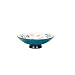 Produktbild GCX Obstteller Keramik Obstteller Wohnzimmer Couchtisch Haushalt Getrocknete Obstteller Nachmittagstee Besteck Dessertteller Mode (Color : Color)