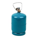 Nach Befüllen vielseitig einsetzbar: Für Heizzwecke in Verbindung mit Gasstrahlern, Heizgebläse geeignet; als mobile Energie-Quelle beim Campen, Wohnmobil, Wohnwagen, Grillen mit dem Gasgrill, auf der Baustelle, im Straßenbau und im Handwerk.